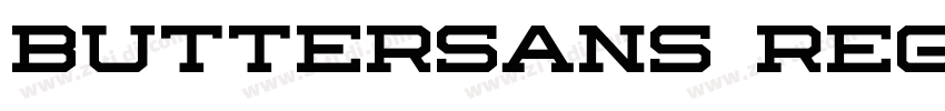 buttersans regular字体转换 buttersans regular字体转换